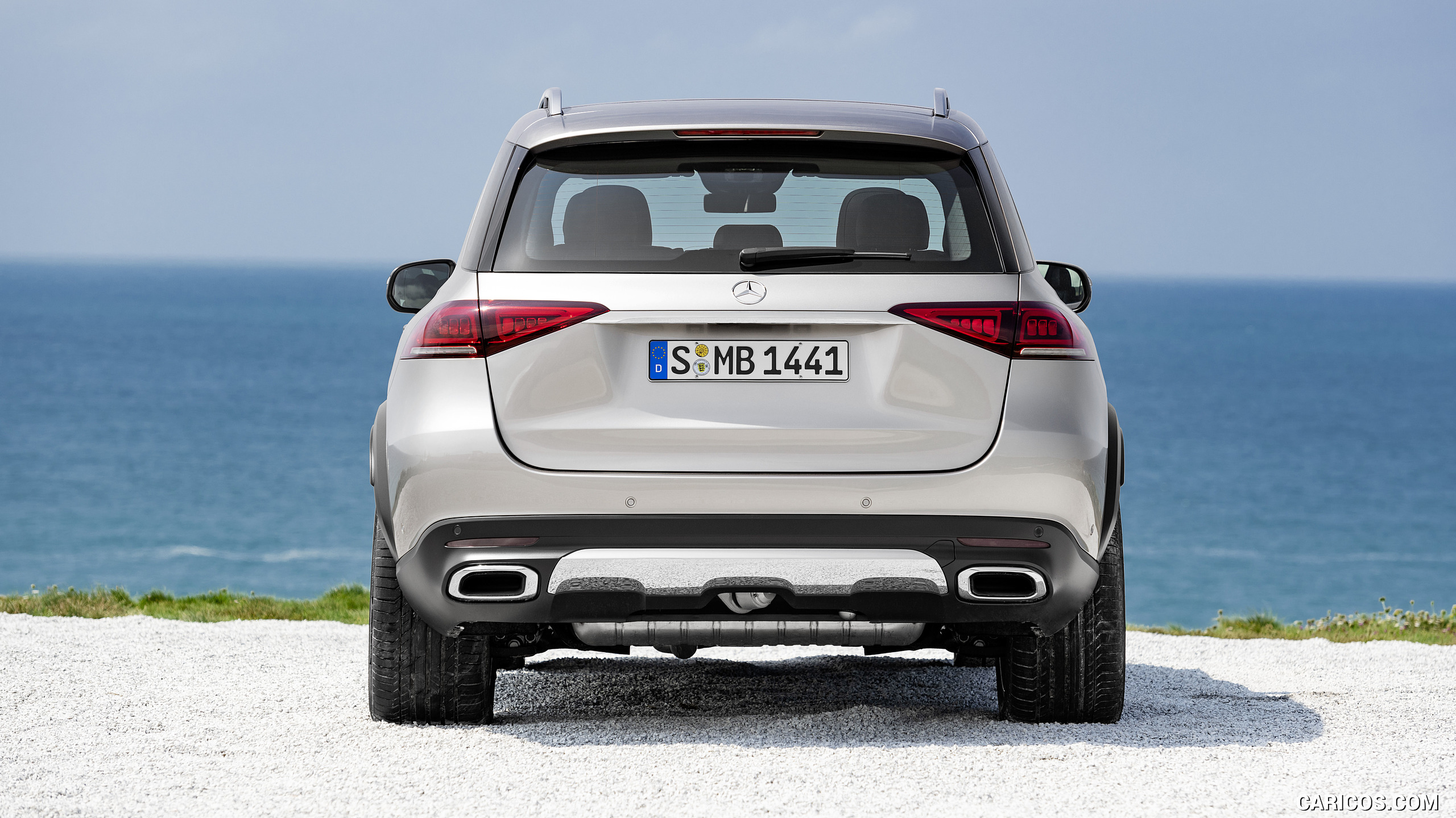 2020 Mercedes-Benz GLE (Color: Mojave Silver) - Rear, #40 of 358