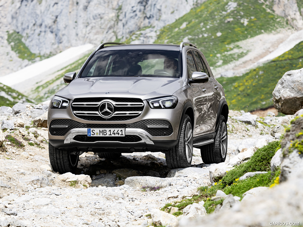 2020 Mercedes-Benz GLE (Color: Mojave Silver) - Front