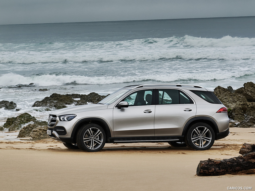 2020 Mercedes-Benz GLE (Color: Mojave Silver) - Side