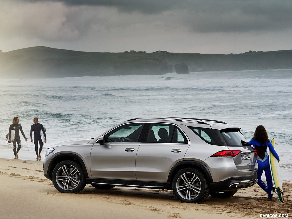 2020 Mercedes-Benz GLE (Color: Mojave Silver) - Side