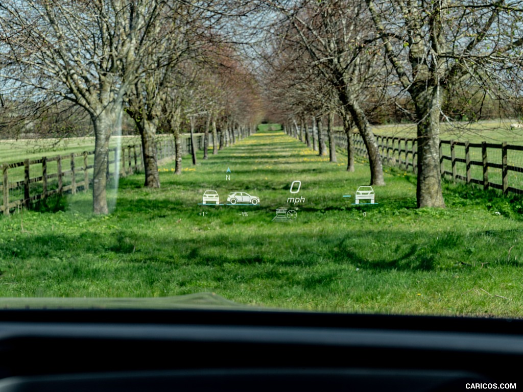 2020 Mercedes-Benz GLE 300d (UK-Spec) - Interior, Head-Up Display