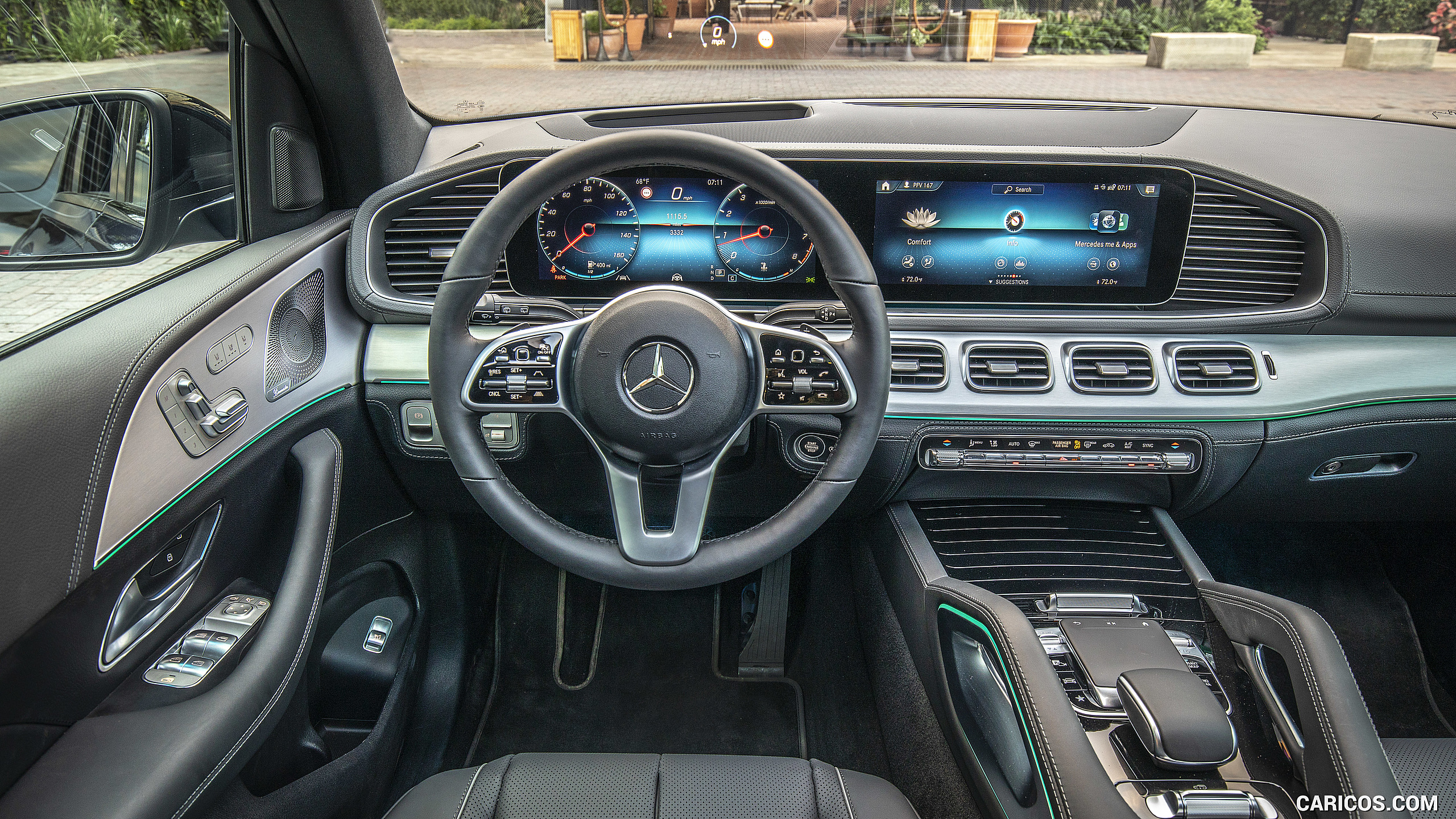 2020 Mercedes-Benz GLE 350 4MATIC (Color: Brilliant Blue; US-Spec) - Interior, Cockpit, #244 of 358
