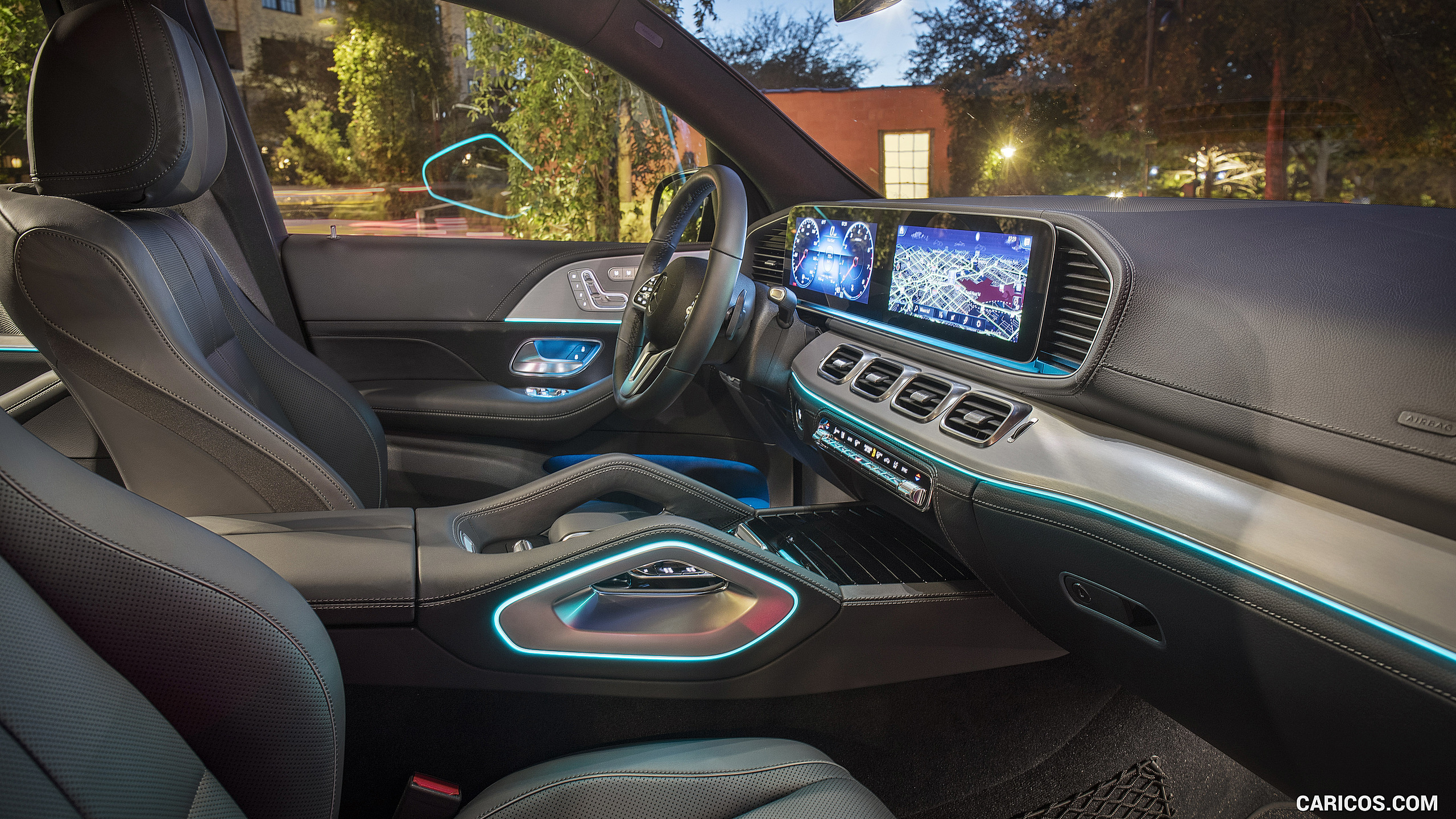 2020 Mercedes-Benz GLE 350 4MATIC (Color: Brilliant Blue; US-Spec) - Interior, Front Seats, #245 of 358