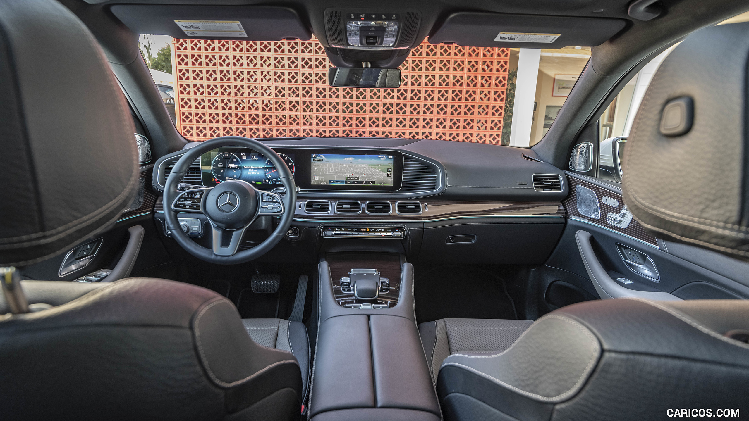 2020 Mercedes-Benz GLE 450 4MATIC (Color: Designo Diamond White Bright; US-Spec) - Interior, Cockpit, #140 of 358