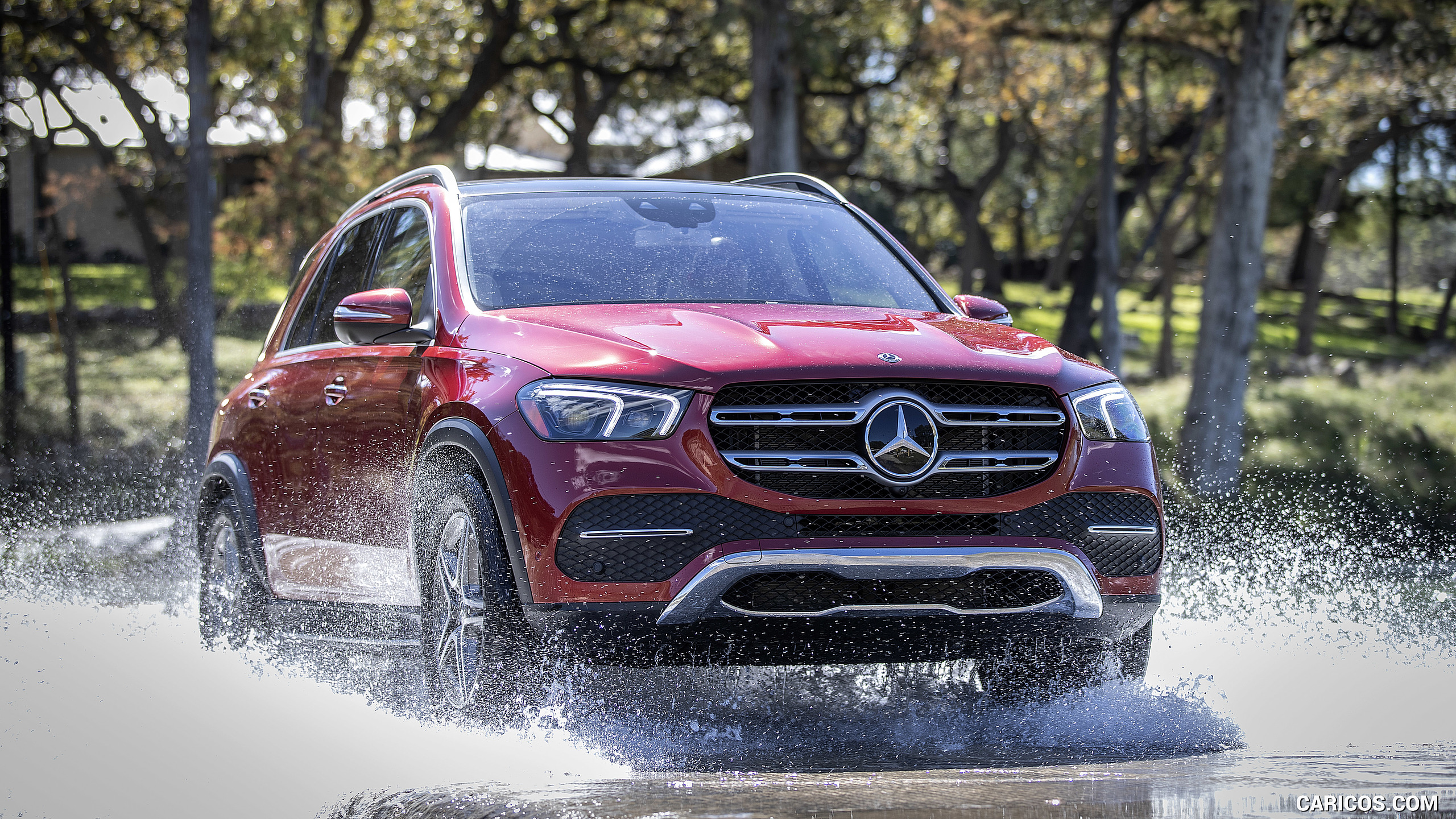 2020 Mercedes-Benz GLE 450 4MATIC (Color: Designo Hyazinth Red Metallic; US-Spec) - Off-Road, #258 of 358
