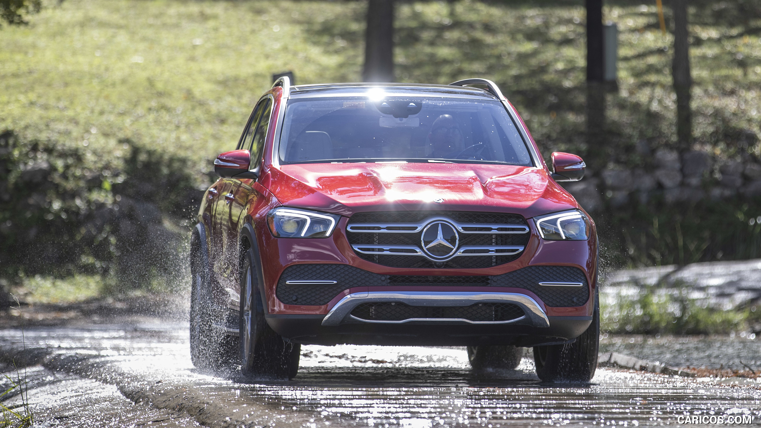 2020 Mercedes-Benz GLE 450 4MATIC (Color: Designo Hyazinth Red Metallic; US-Spec) - Off-Road, #259 of 358