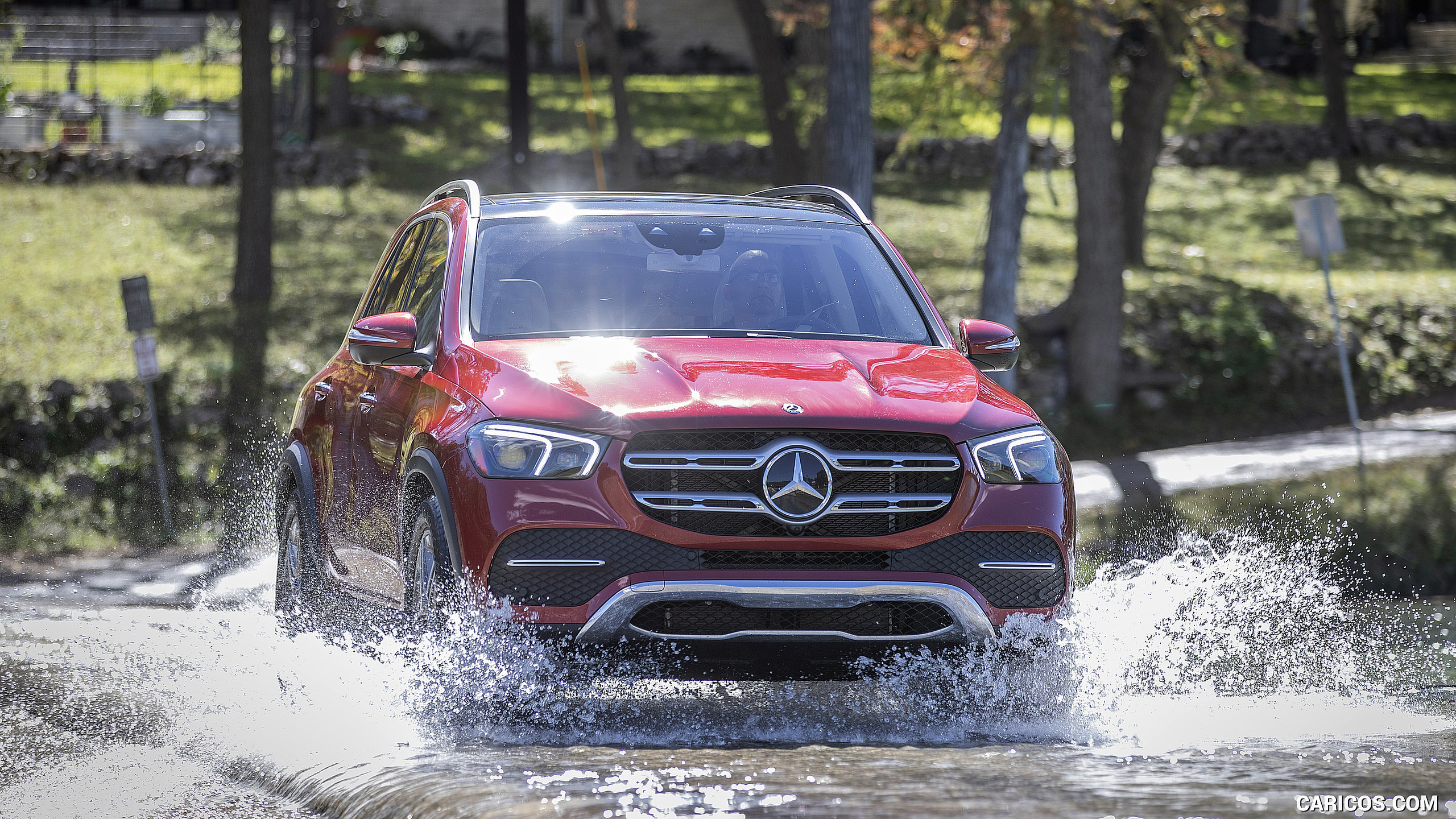 2020 Mercedes-Benz GLE 450 4MATIC (Color: Designo Hyazinth Red Metallic; US-Spec) - Off-Road, #260 of 358