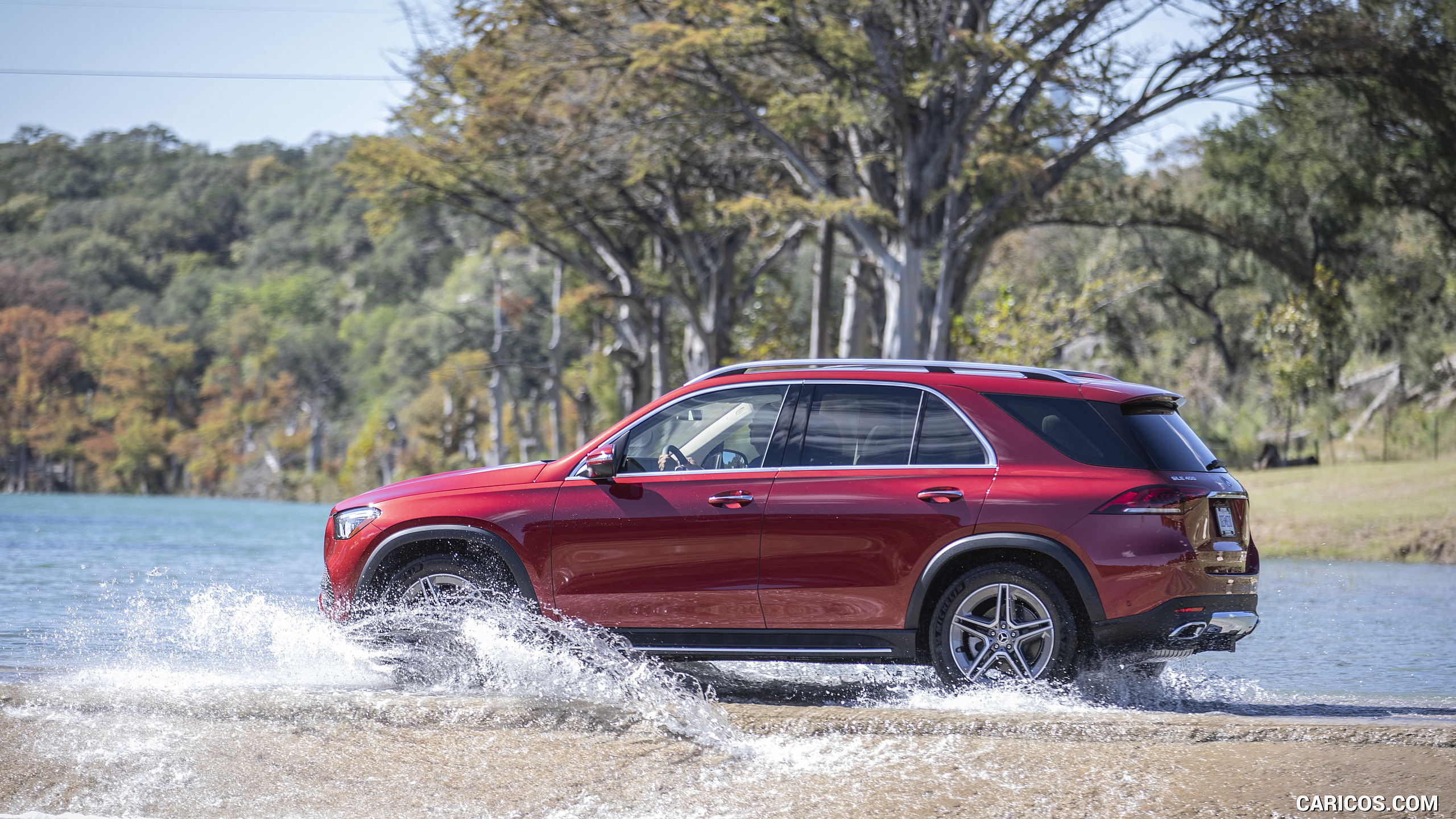 2020 Mercedes-Benz GLE 450 4MATIC (Color: Designo Hyazinth Red Metallic; US-Spec) - Off-Road, #261 of 358