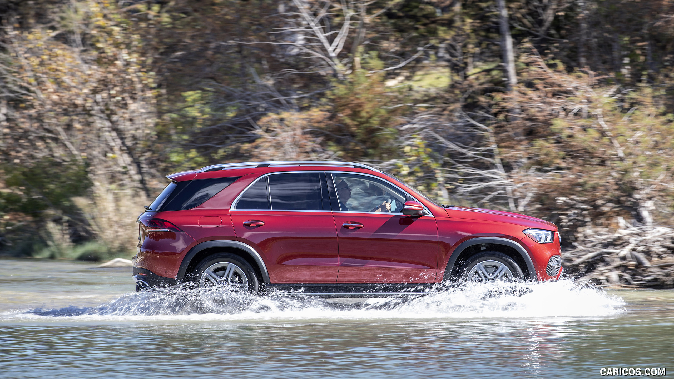 2020 Mercedes-Benz GLE 450 4MATIC (Color: Designo Hyazinth Red Metallic; US-Spec) - Off-Road, #262 of 358