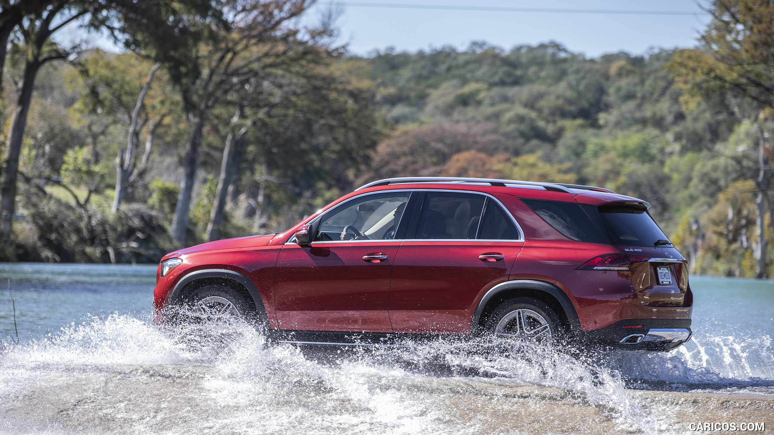 2020 Mercedes-Benz GLE 450 4MATIC (Color: Designo Hyazinth Red Metallic; US-Spec) - Off-Road, #265 of 358