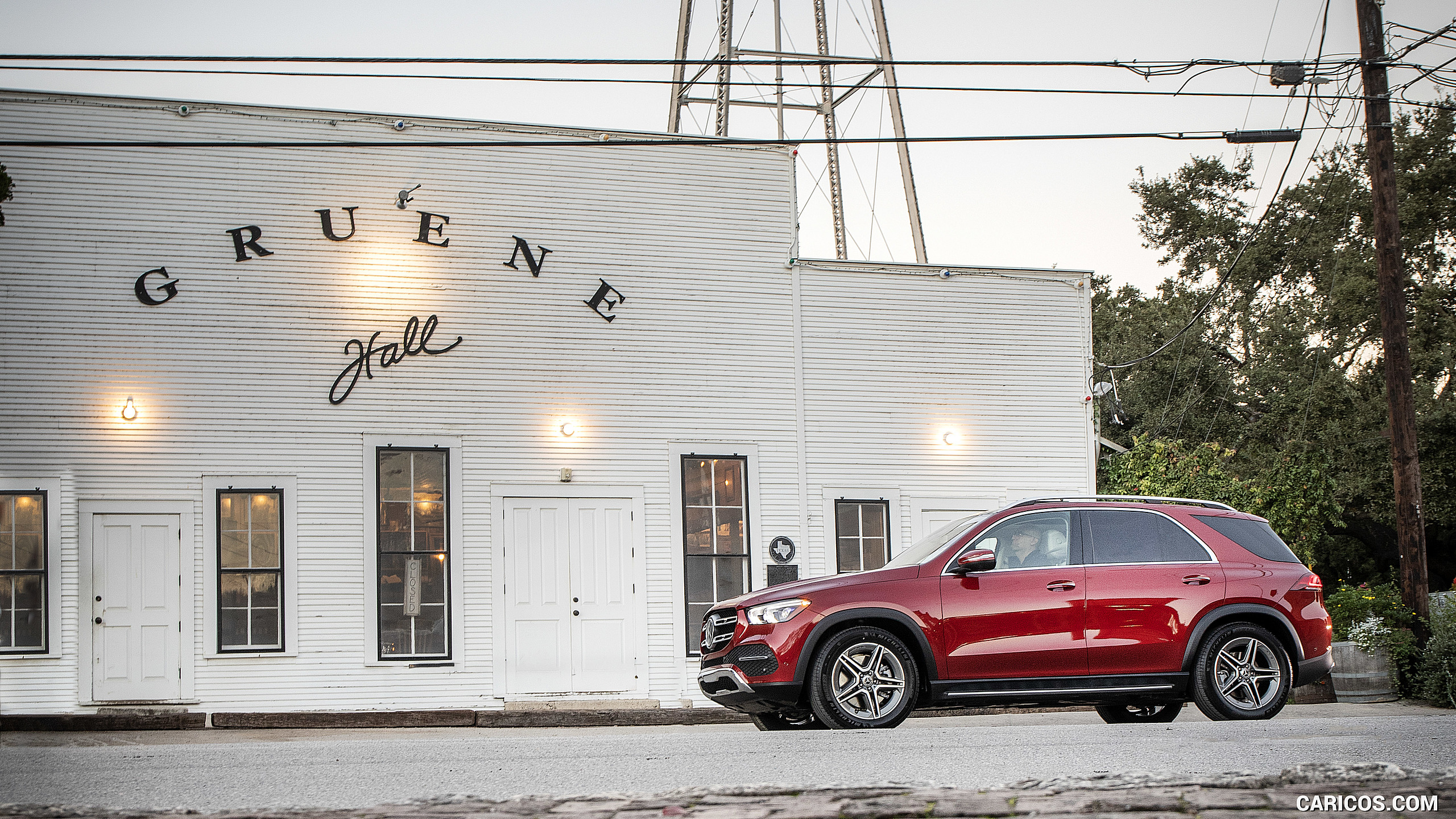 2020 Mercedes-Benz GLE 450 4MATIC (Color: Designo Hyazinth Red Metallic; US-Spec) - Side, #287 of 358