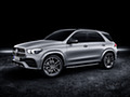 2020 Mercedes-Benz GLE AMG Line (Color: Iridium Silver) - Front Three-Quarter