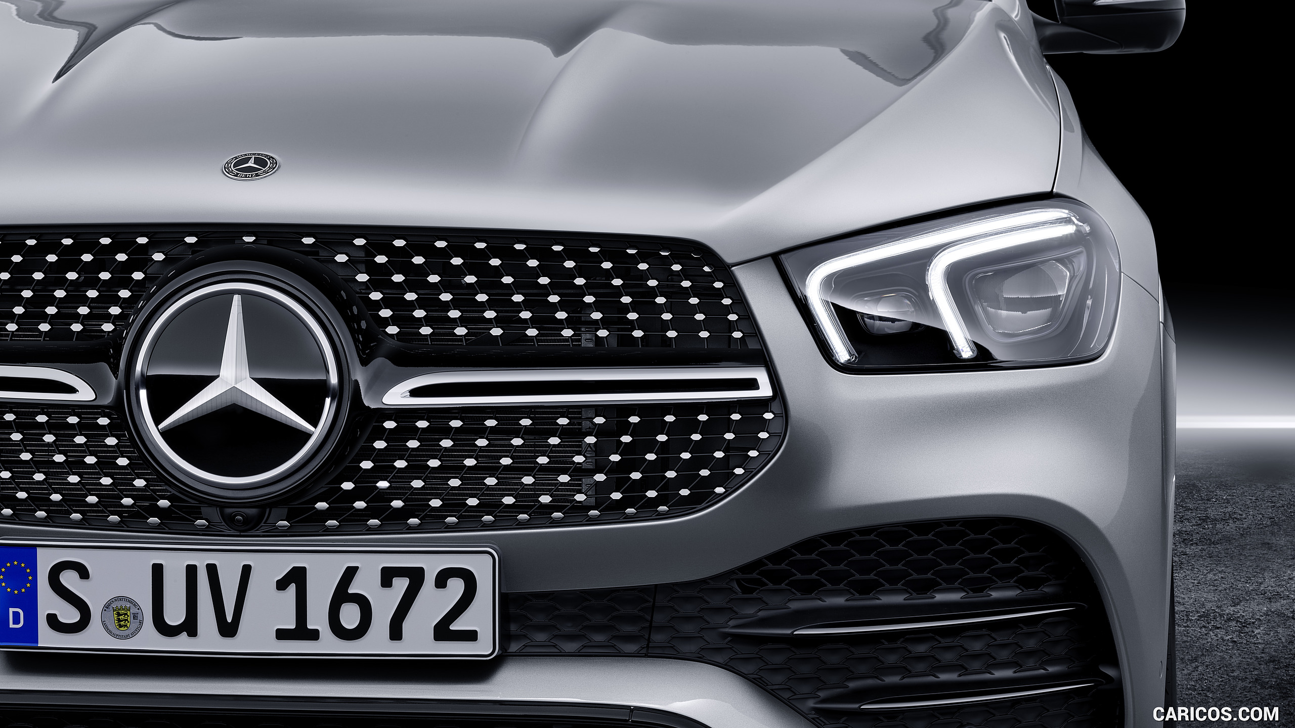 2020 Mercedes-Benz GLE AMG Line (Color: Iridium Silver) - Grille, #64 of 358