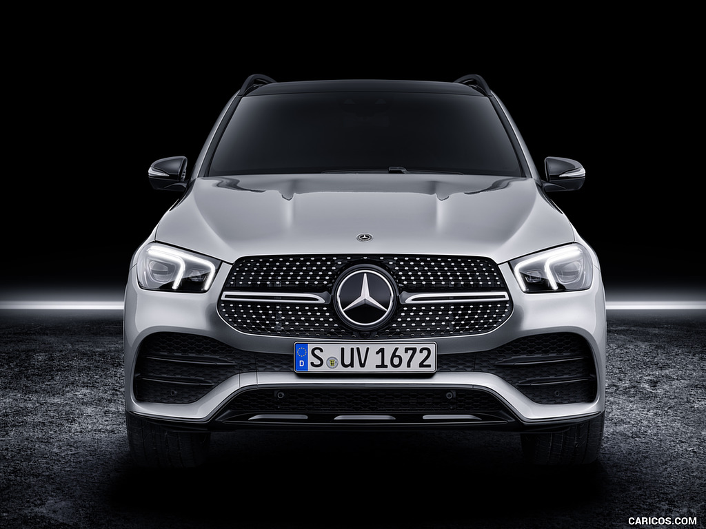 2020 Mercedes-Benz GLE AMG Line (Color: Iridium Silver) - Front