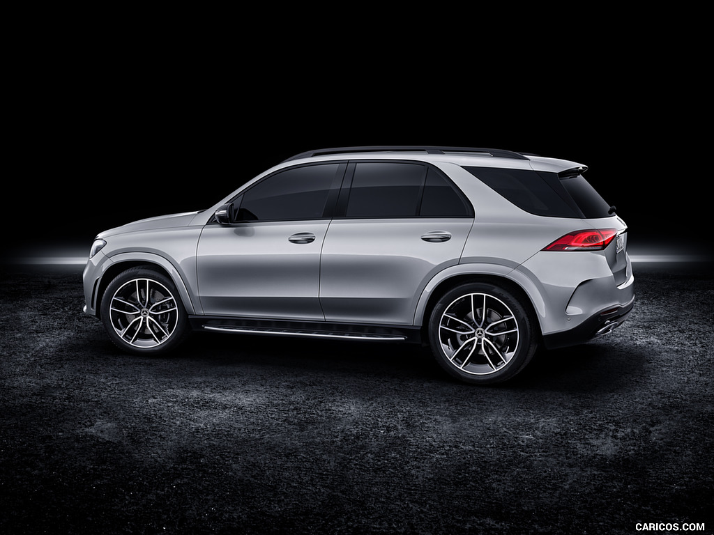 2020 Mercedes-Benz GLE AMG Line (Color: Iridium Silver) - Side