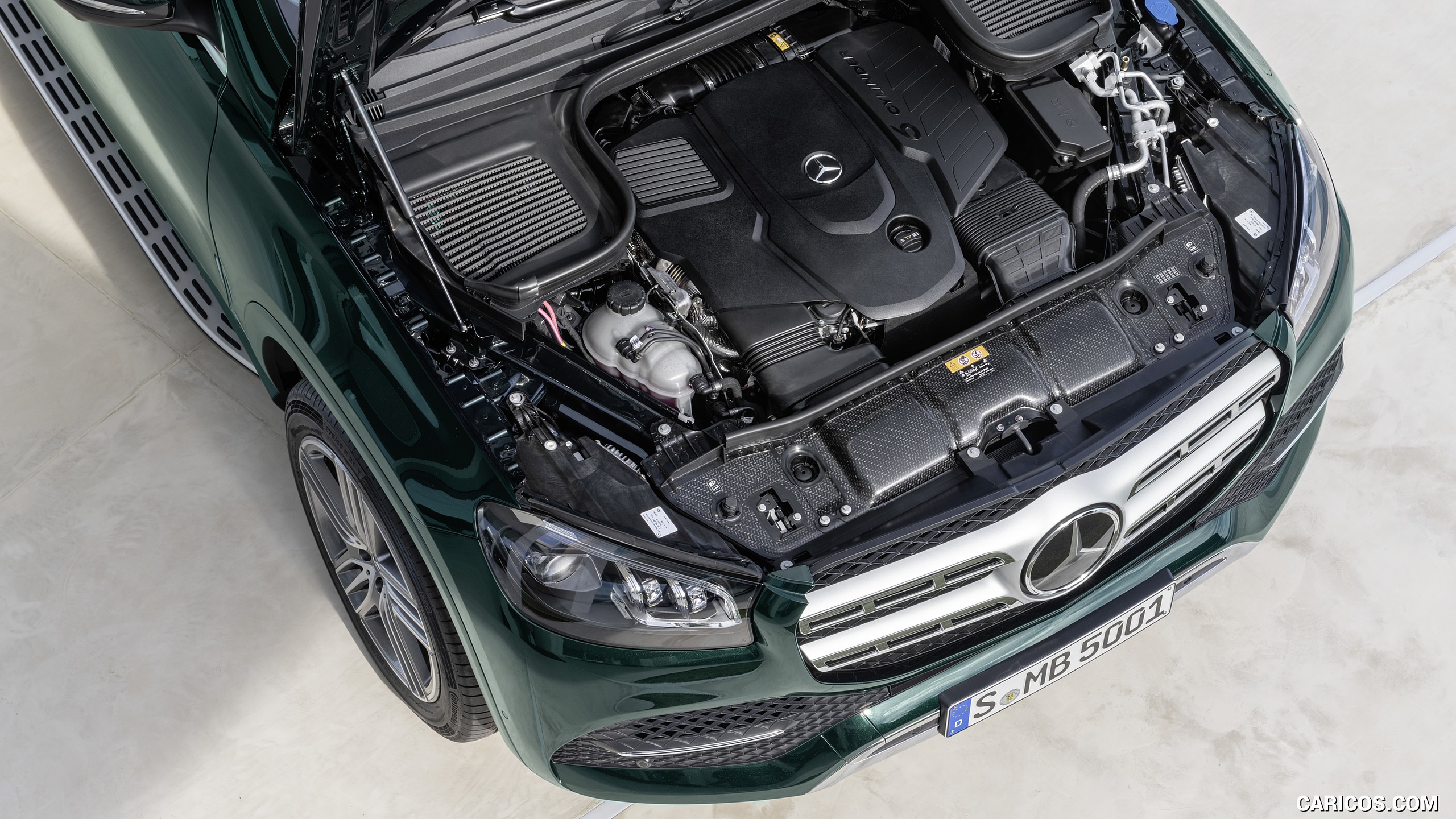 2020 Mercedes-Benz GLS (Color: Emerald Green) - Engine, #72 of 427