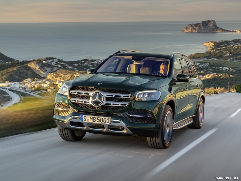 2020 Mercedes-Benz GLS (Color: Emerald Green) - Front