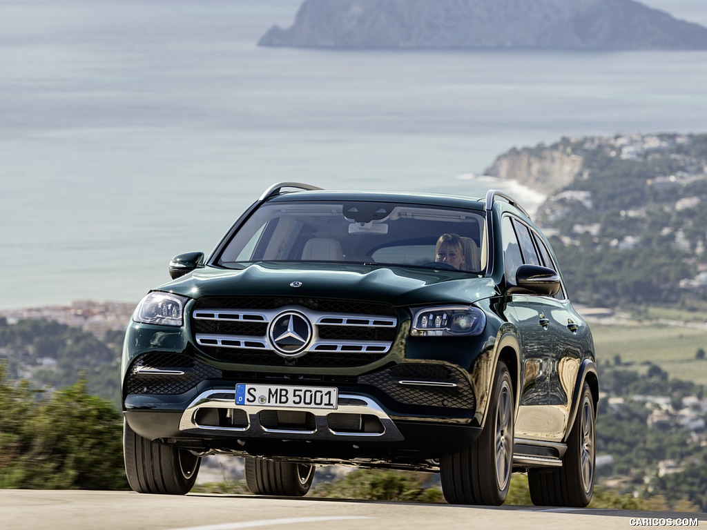 2020 Mercedes-Benz GLS (Color: Emerald Green) - Front