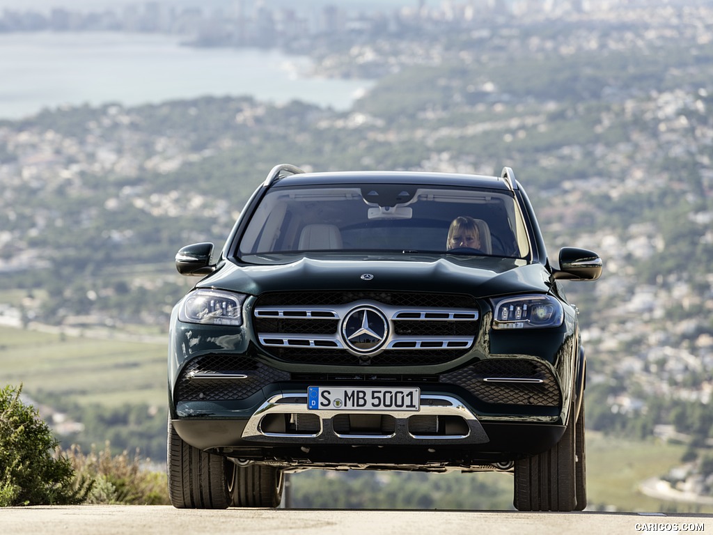 2020 Mercedes-Benz GLS (Color: Emerald Green) - Front