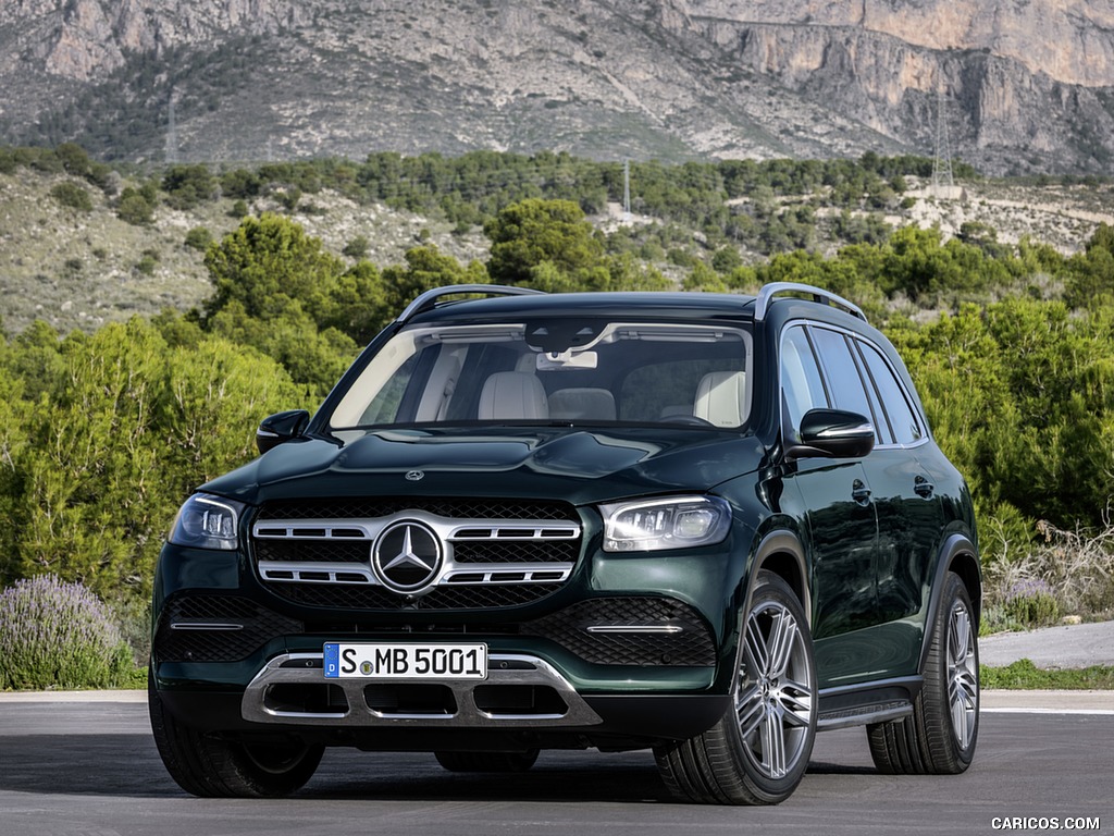 2020 Mercedes-Benz GLS (Color: Emerald Green) - Front