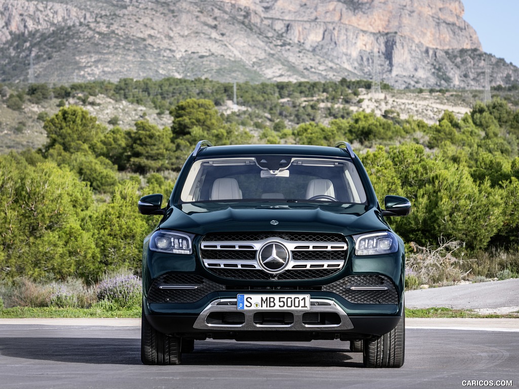 2020 Mercedes-Benz GLS (Color: Emerald Green) - Front