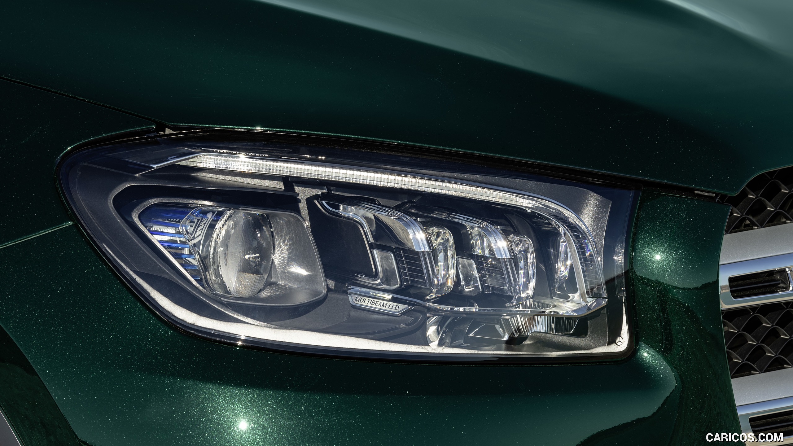 2020 Mercedes-Benz GLS (Color: Emerald Green) - Headlight | Caricos