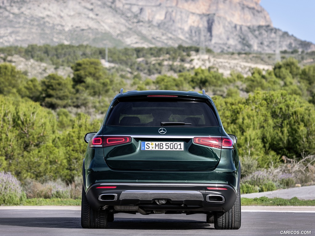 2020 Mercedes-Benz GLS (Color: Emerald Green) - Rear