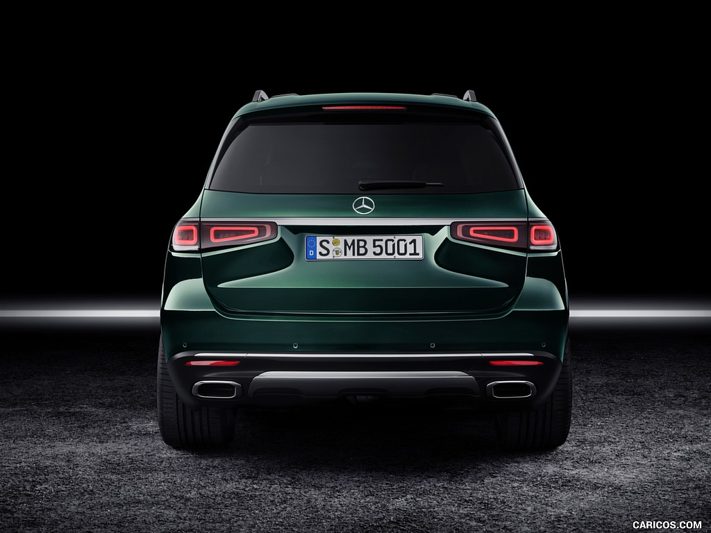 2020 Mercedes-Benz GLS (Color: Emerald Green) - Rear