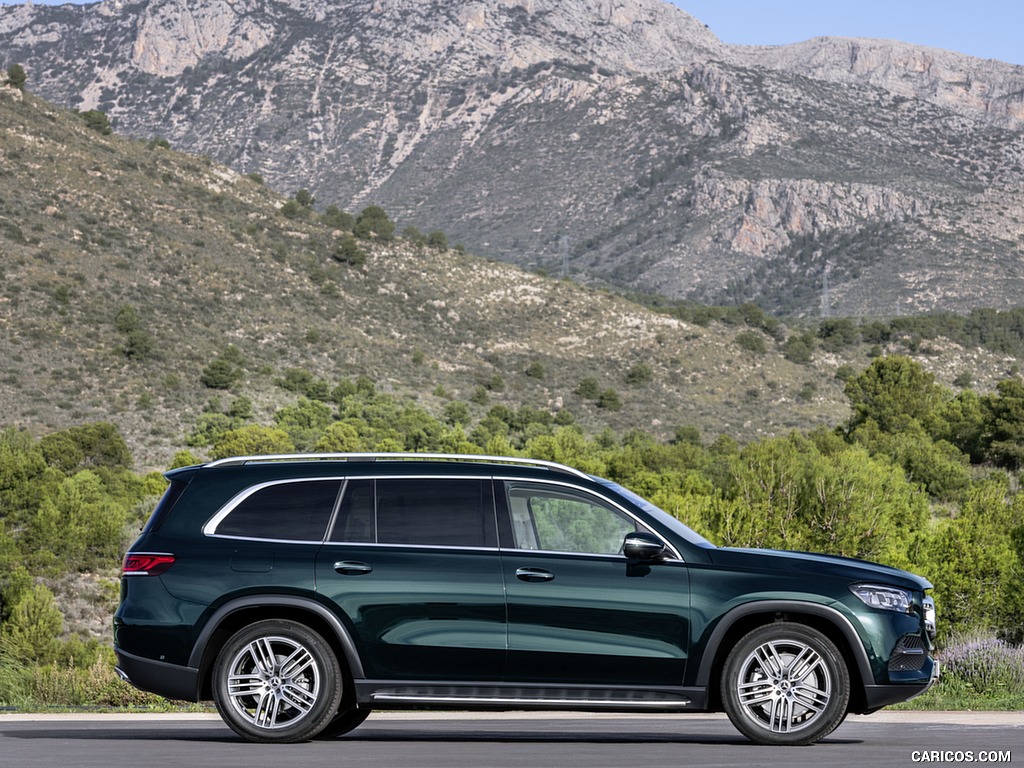 2020 Mercedes-Benz GLS (Color: Emerald Green) - Side