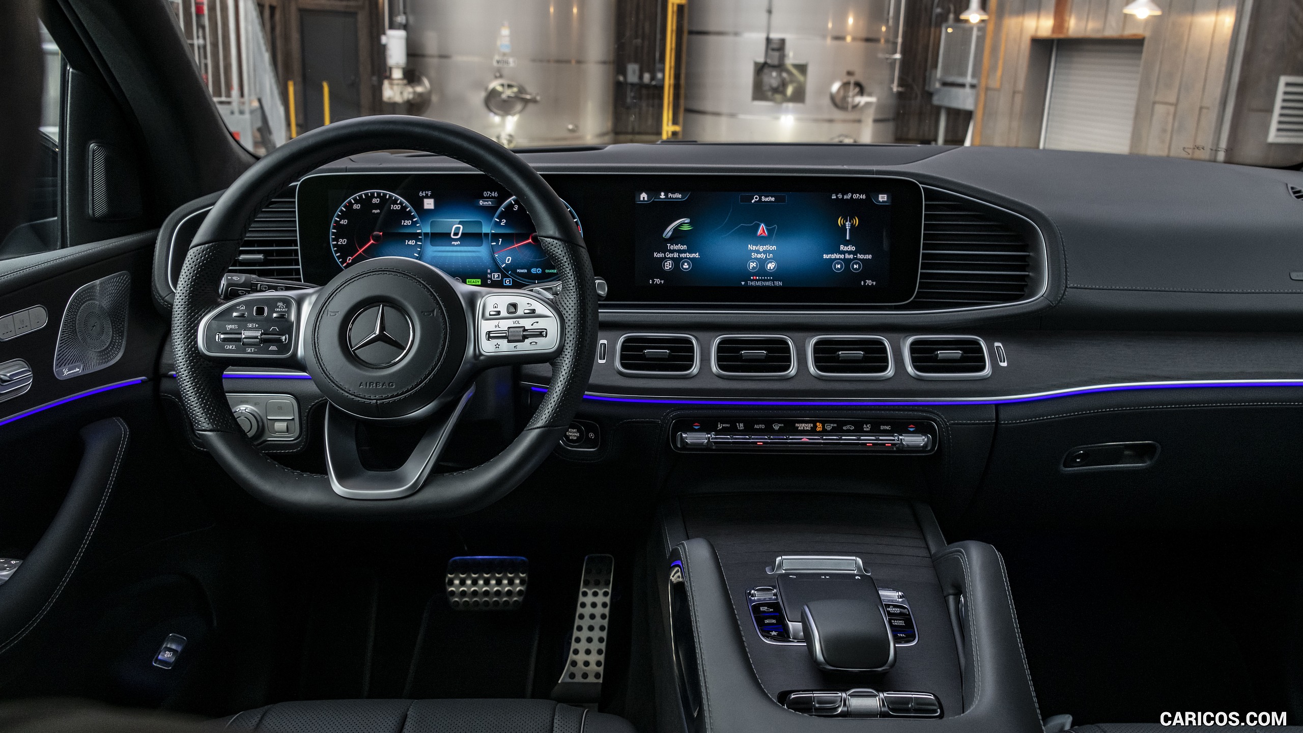 2020 Mercedes-Benz GLS 580 (Color: Cavansite Blue; US-Spec) - Interior, Cockpit, #356 of 427