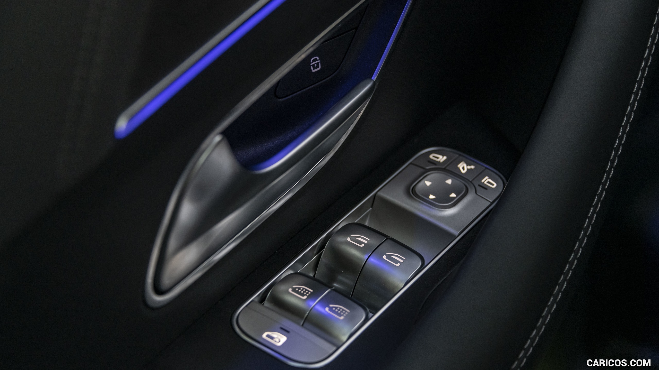 2020 Mercedes-Benz GLS 580 (Color: Cavansite Blue; US-Spec) - Interior, Detail, #380 of 427