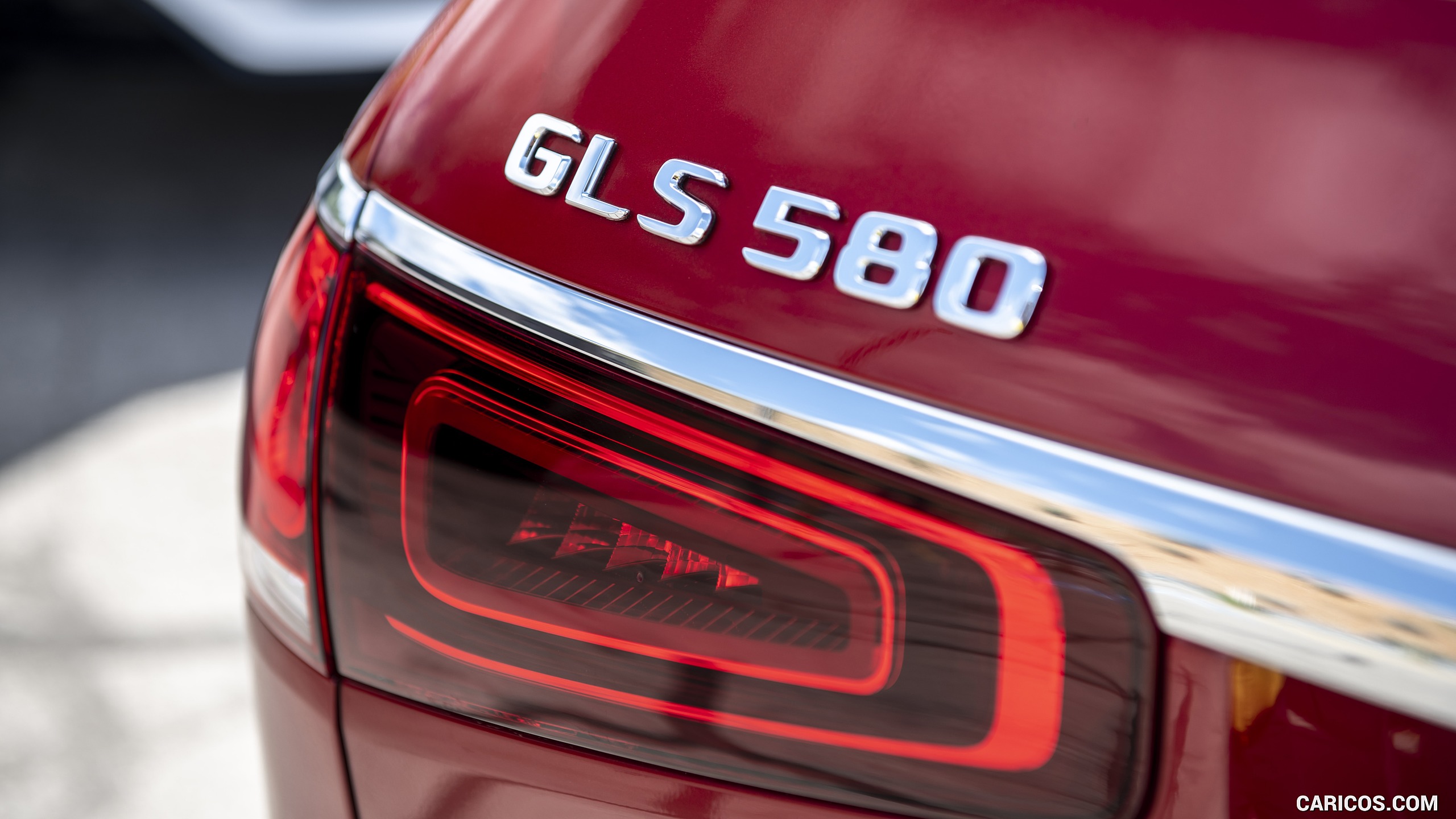 2020 Mercedes-Benz GLS 580 (Color: Designo Cardinal Red; US-Spec) - Tail Light, #424 of 427