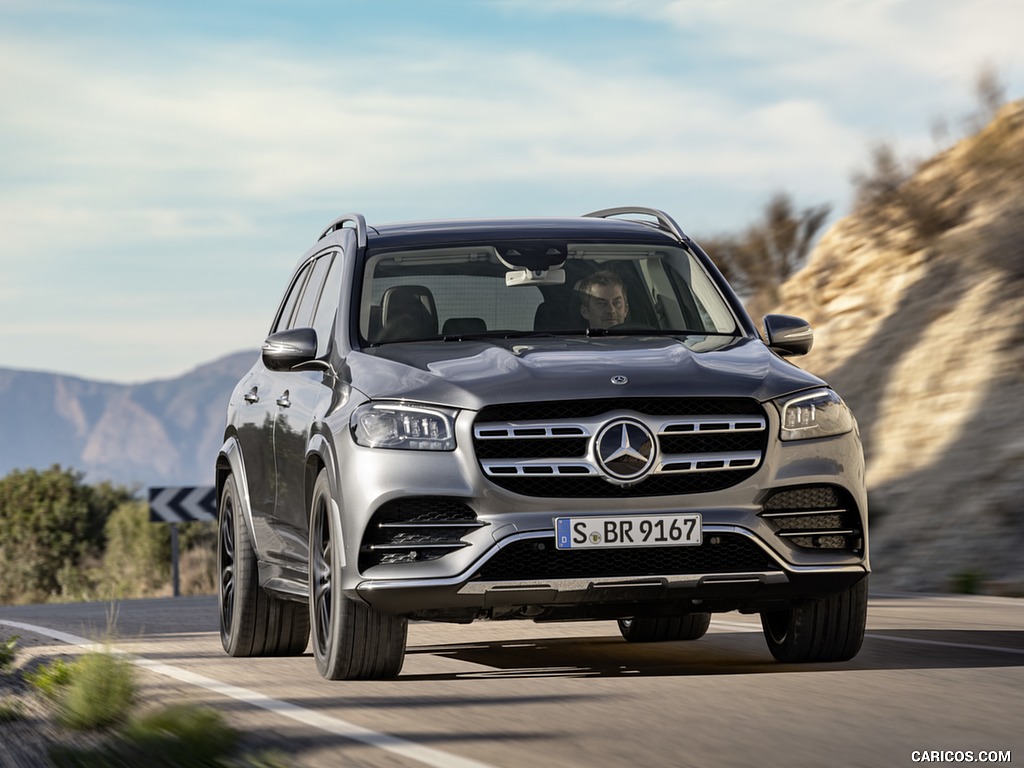 2020 Mercedes-Benz GLS AMG Line (Color: Designo Selenite Grey Metallic) - Front