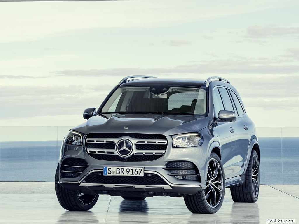 2020 Mercedes-Benz GLS AMG Line (Color: Designo Selenite Grey Metallic) - Front