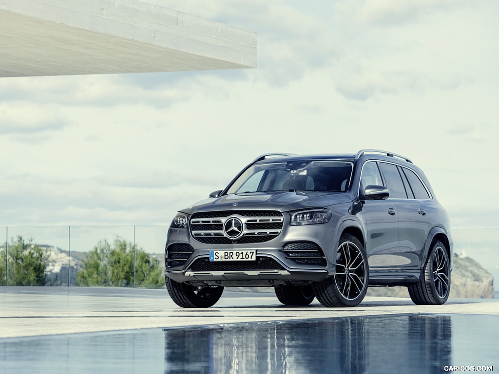 2020 Mercedes-Benz GLS AMG Line (Color: Designo Selenite Grey Metallic) - Front