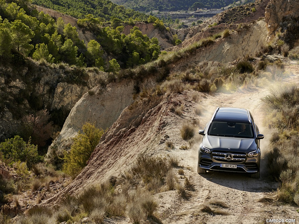 2020 Mercedes-Benz GLS AMG Line (Color: Designo Selenite Grey Metallic) - Off-Road