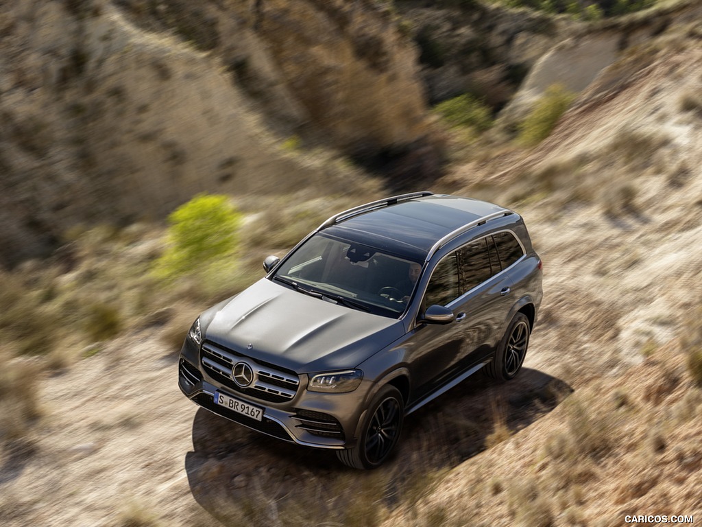 2020 Mercedes-Benz GLS AMG Line (Color: Designo Selenite Grey Metallic) - Off-Road