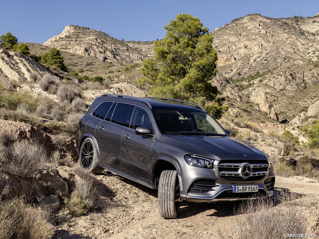 2020 Mercedes-Benz GLS AMG Line (Color: Designo Selenite Grey Metallic) - Off-Road