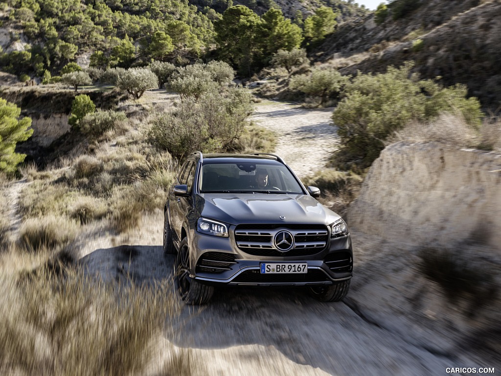 2020 Mercedes-Benz GLS AMG Line (Color: Designo Selenite Grey Metallic) - Off-Road