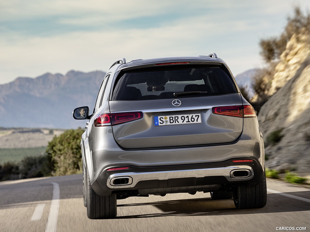 2020 Mercedes-Benz GLS AMG Line (Color: Designo Selenite Grey Metallic) - Rear