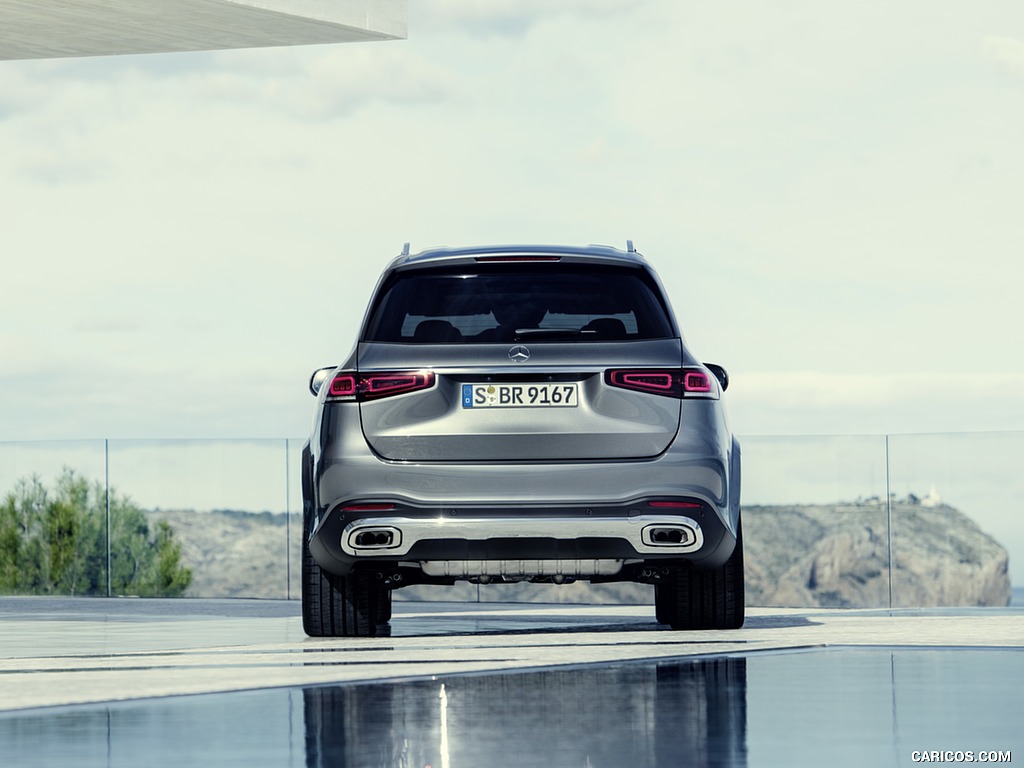 2020 Mercedes-Benz GLS AMG Line (Color: Designo Selenite Grey Metallic) - Rear