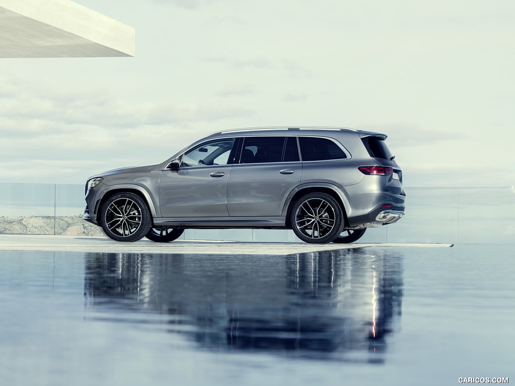 2020 Mercedes-Benz GLS AMG Line (Color: Designo Selenite Grey Metallic) - Side