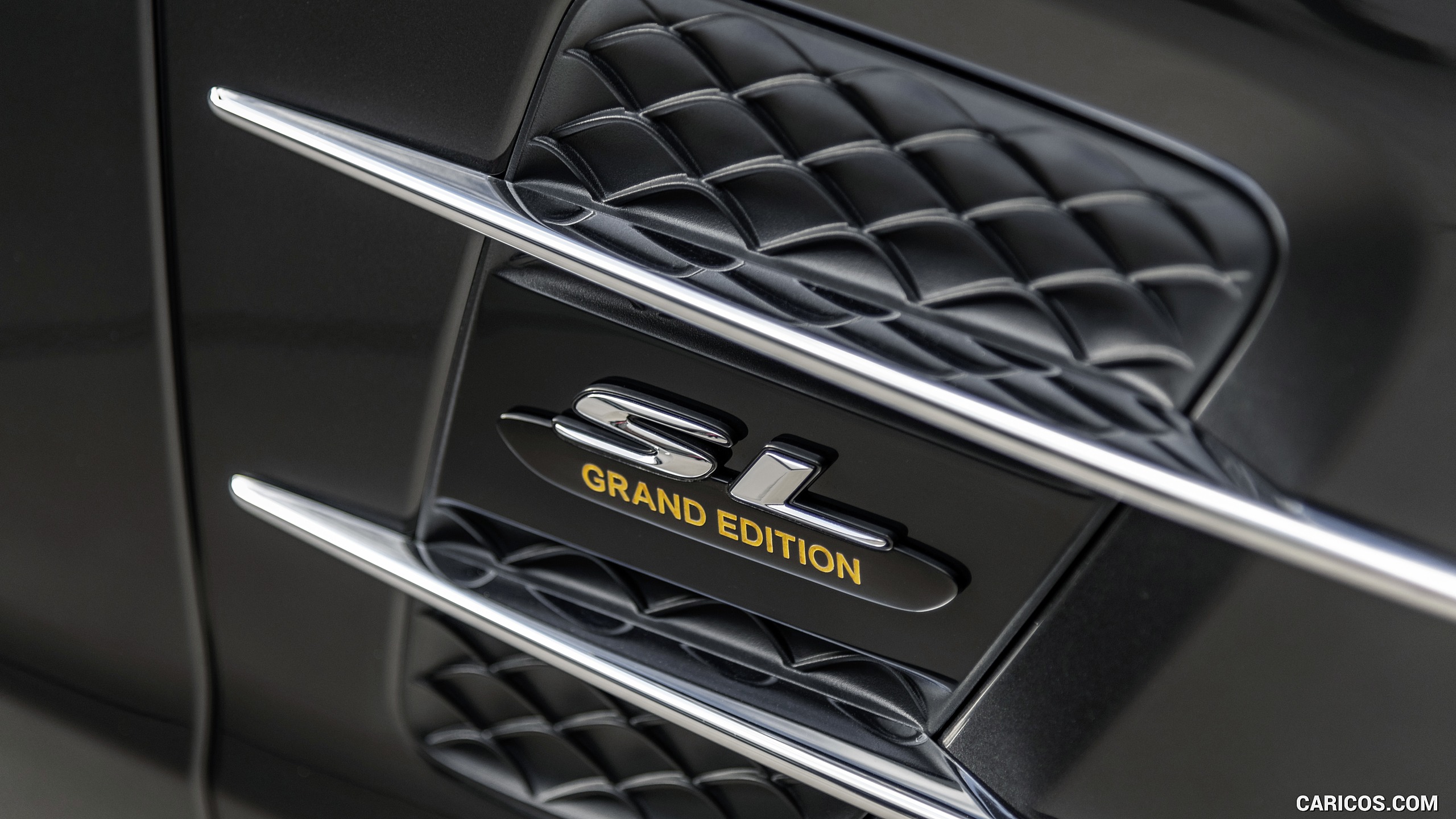 2020 Mercedes-Benz SL 500 Grand Edition (Color: Graphite Grey) - Side Vent, #7 of 10