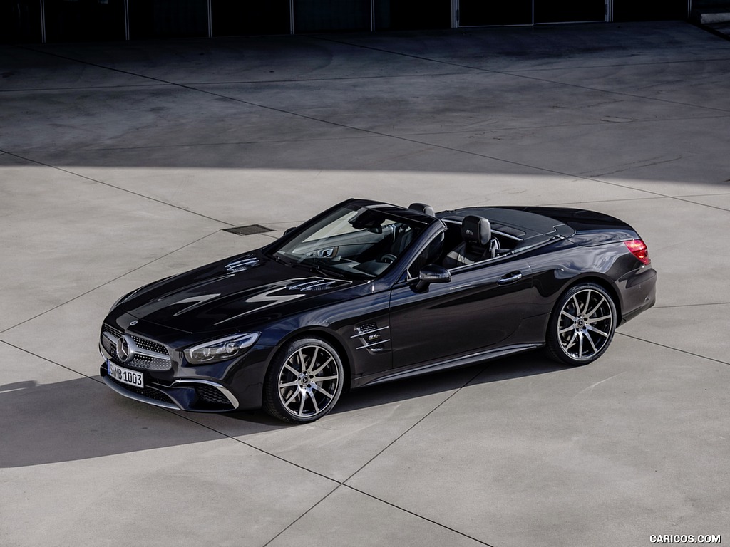 2020 Mercedes-Benz SL 500 Grand Edition (Color: Graphite Grey) - Front Three-Quarter