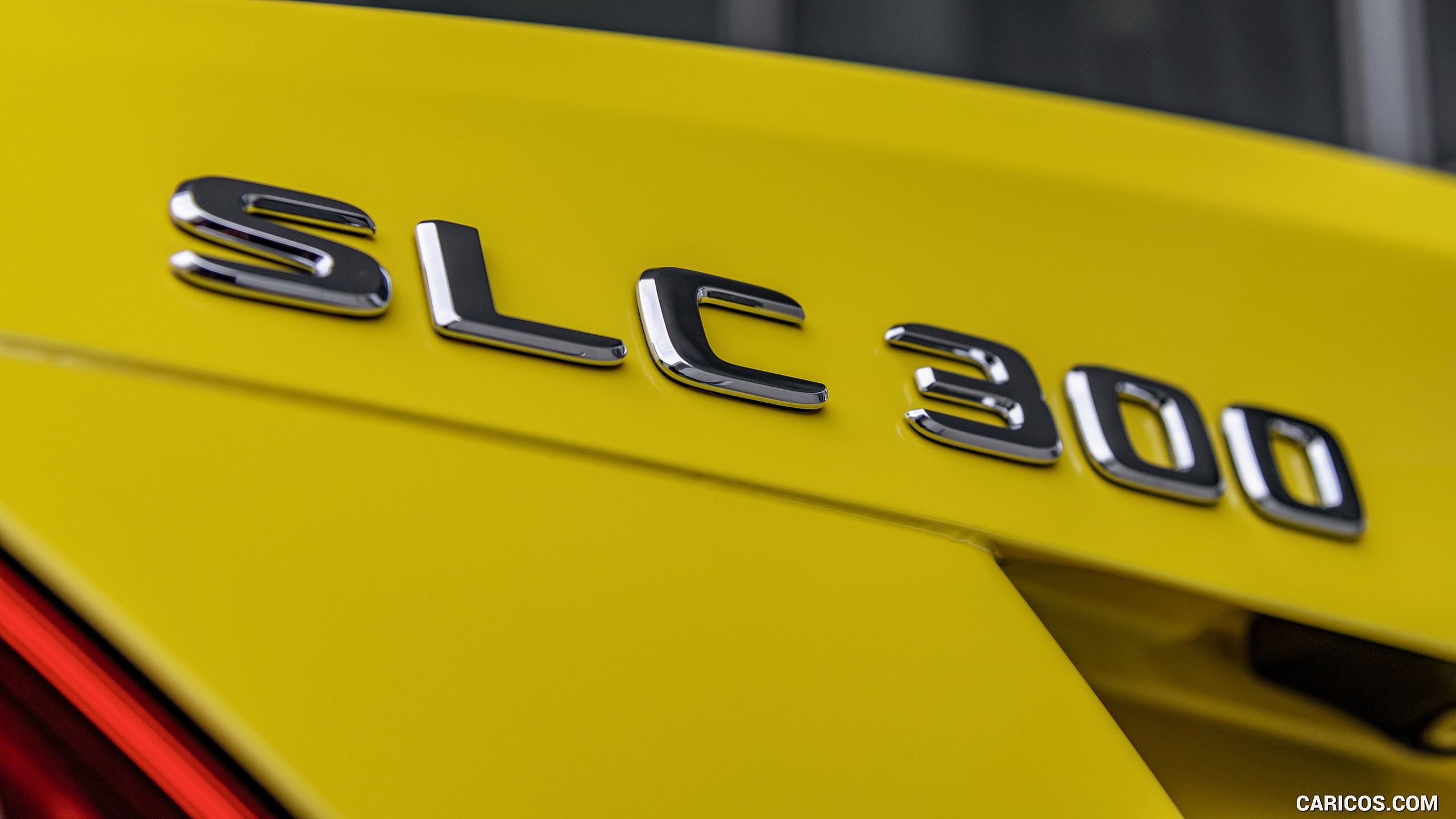 2020 Mercedes-Benz SLC 300 Final Edition AMG Line (Color: Sun Yellow) - Badge, #13 of 43