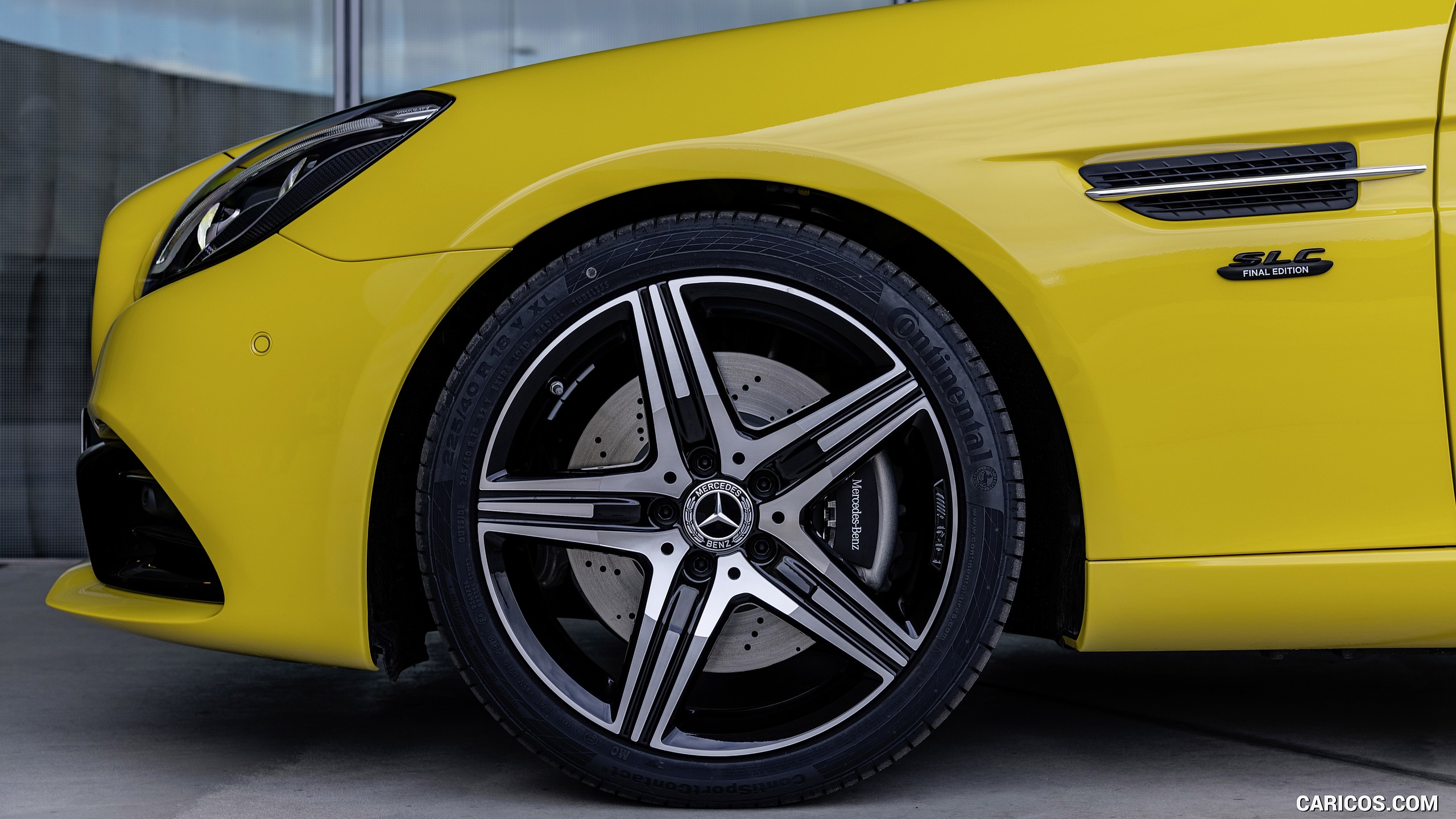 2020 Mercedes-Benz SLC 300 Final Edition AMG Line (Color: Sun Yellow) - Wheel, #11 of 43