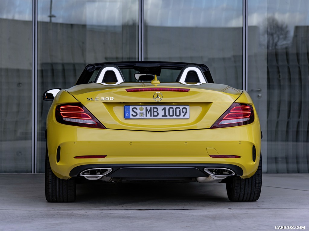 2020 Mercedes-Benz SLC 300 Final Edition AMG Line (Color: Sun Yellow) - Rear