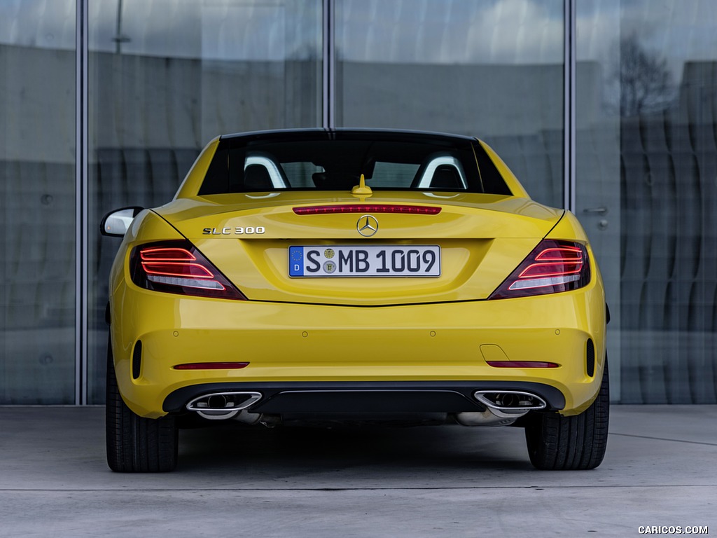 2020 Mercedes-Benz SLC 300 Final Edition AMG Line (Color: Sun Yellow) - Rear