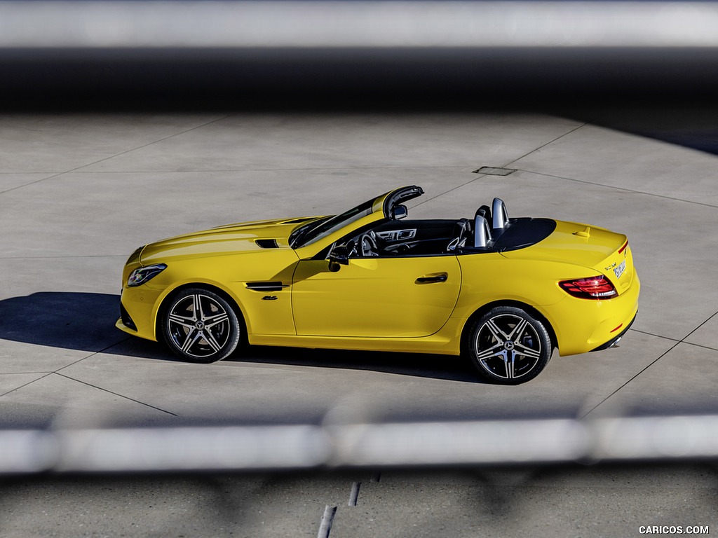 2020 Mercedes-Benz SLC 300 Final Edition AMG Line (Color: Sun Yellow) - Side