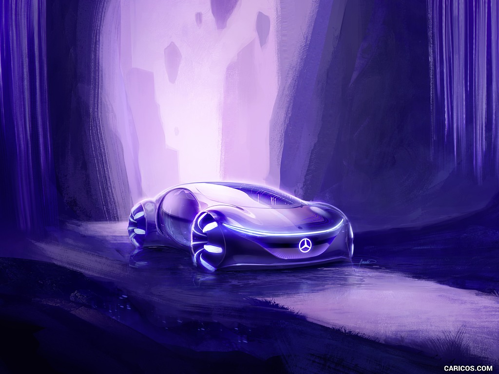 2020 Mercedes-Benz VISION AVTR Concept - Design Sketch